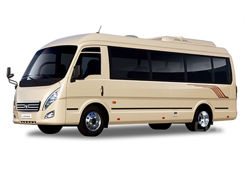 중형 16인승 미니 리무진 버스 전면