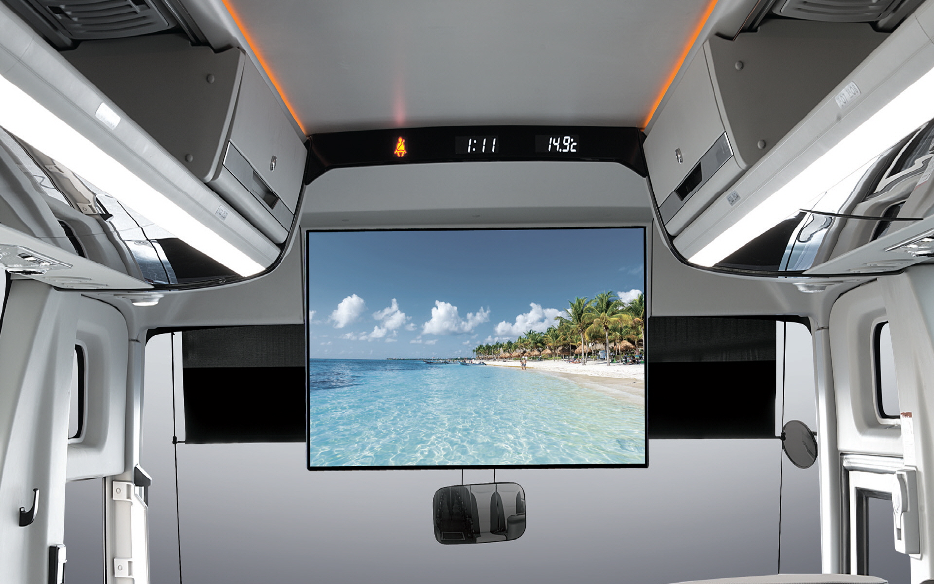 대형 45인승 일반리무진버스 내부3